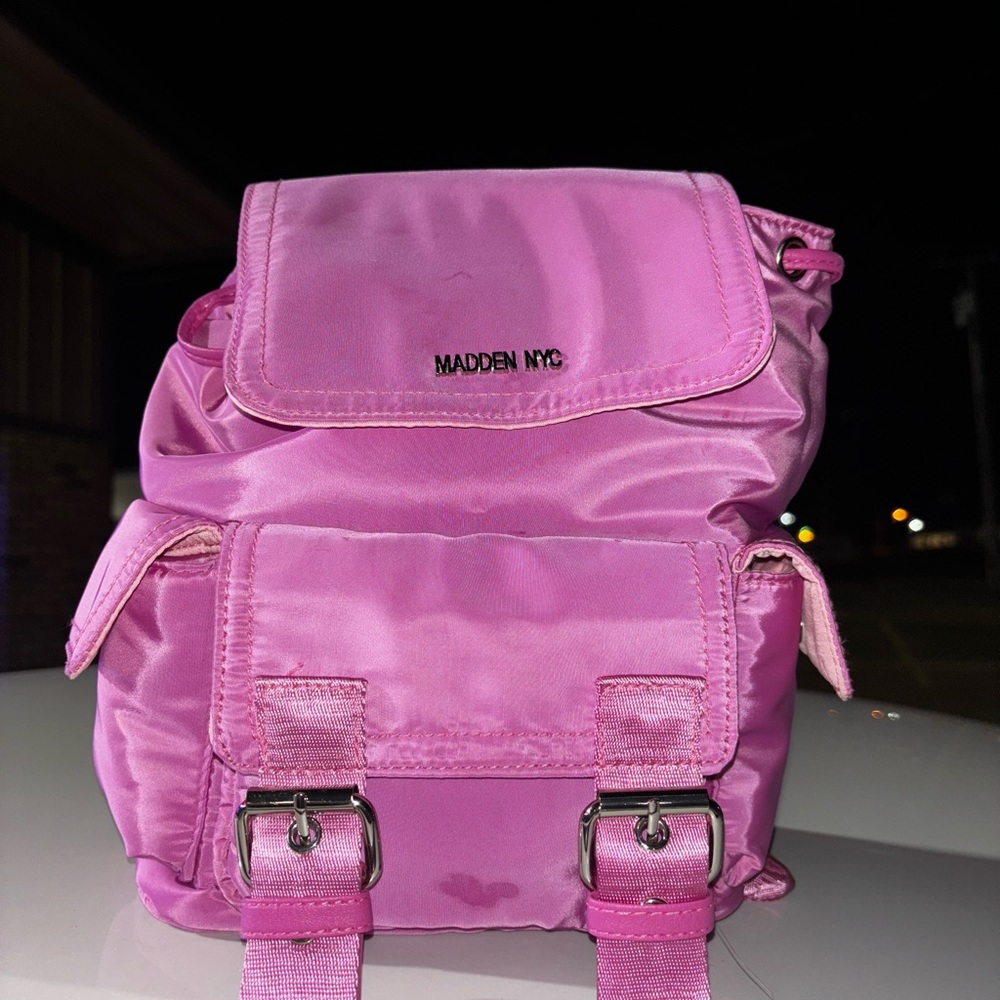 Pink small backpack